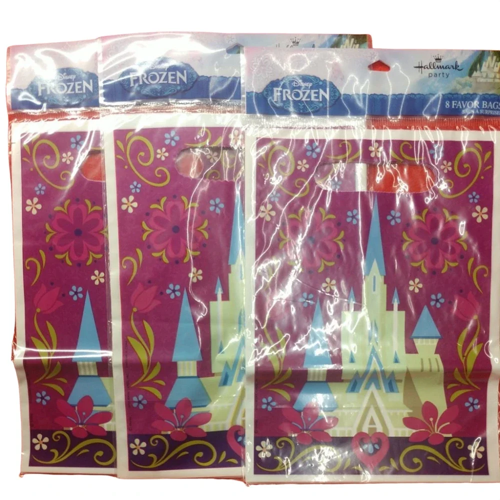 Disney FROZEN Birthday Party Favor Treat Candy‎ Loot Bags (24 Bags) New in Pkg C